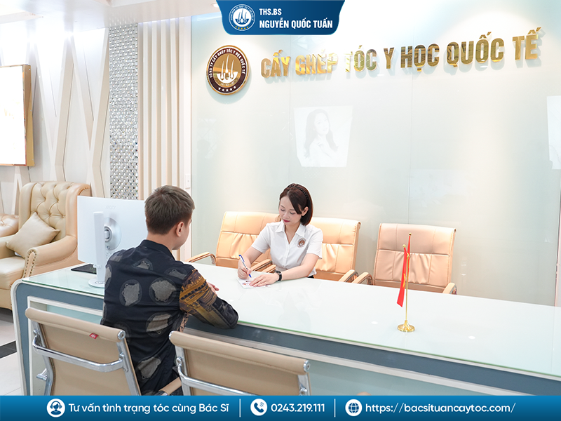 Địa chỉ chẩn đoán và điều trị hói chữ M chuẩn y khoa