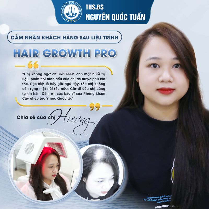 Công nghệ phục hồi nang tóc Hair Growth Pro 