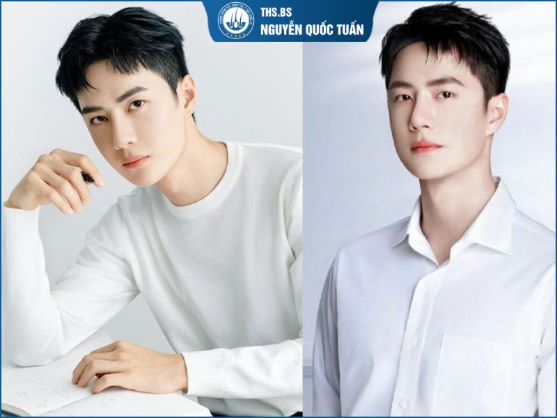  Side Part vuốt lệch 