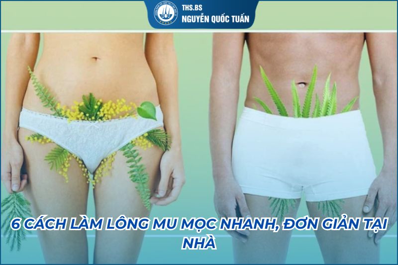 cách làm lông mu mọc nhanh