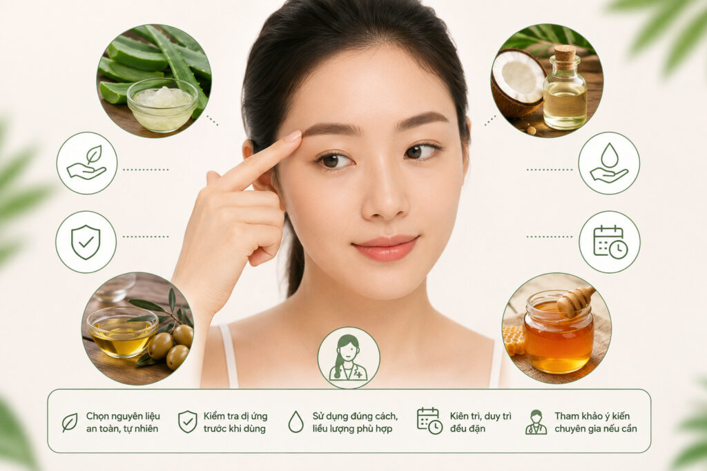 Lưu ý khi áp dụng các cách kích thích mọc lông mày bằng nguyên liệu tự nhiên