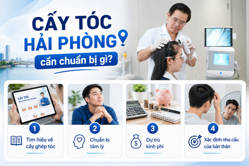 Cấy tóc Hải Phòng cần chuẩn bị gì?  