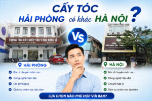 cấy tóc hải phòng có khác hà nội