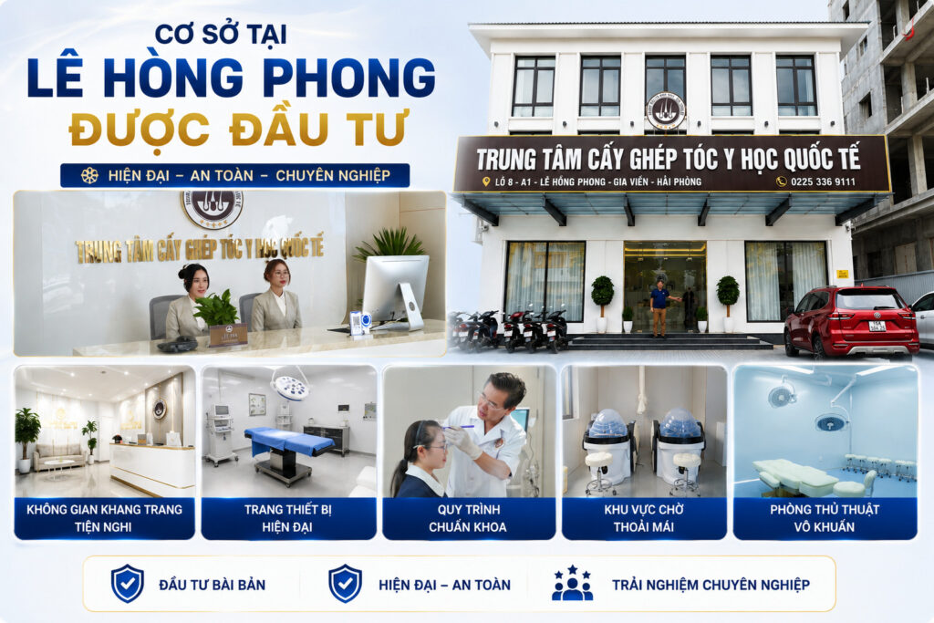 Cơ sở tại Lê Hồng Phong được đầu tư như thế nào? 