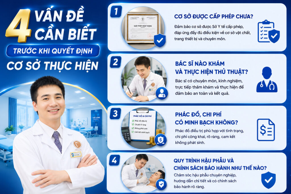 4 vấn đề cần biết trước khi quyết định cơ sở thực hiện