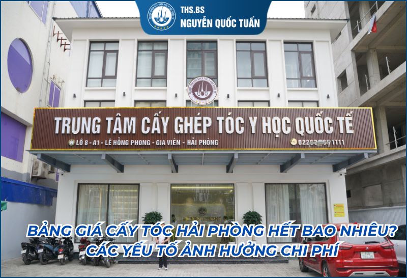 bảng giá cấy tóc tại hải phòng
