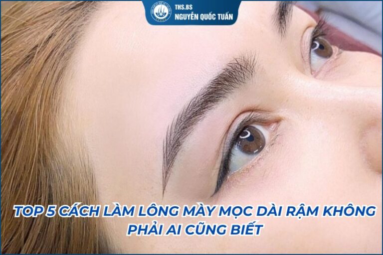 cách làm lông mày mọc rậm