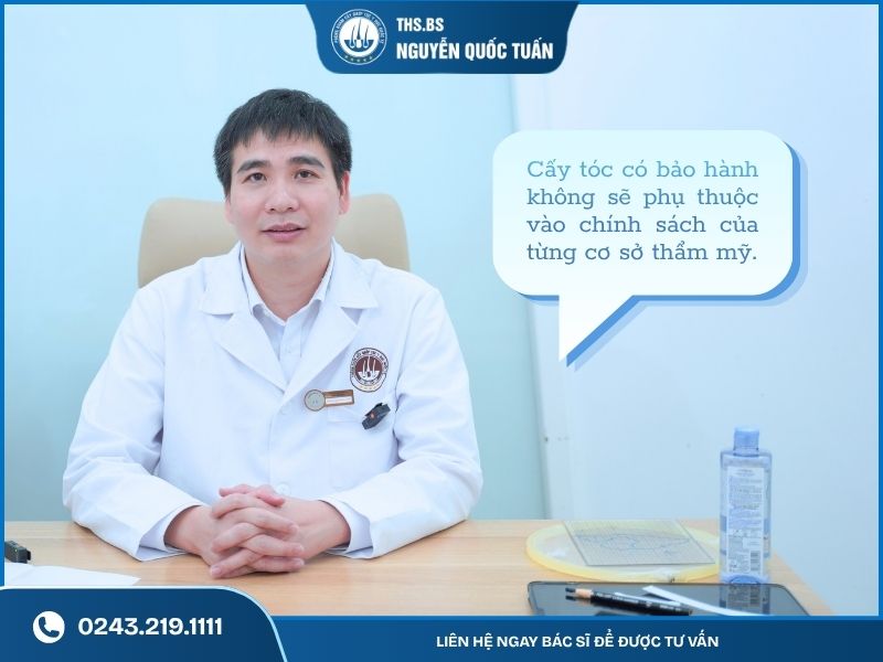 Giải đáp: Cấy tóc có bảo hành không 