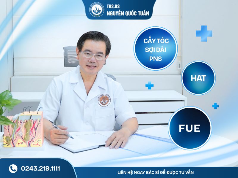 Cấy tóc công nghệ mới tại Hải Phòng có những phương pháp nào?