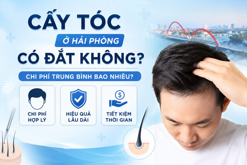 Cấy tóc Hải Phòng có đắt không?  