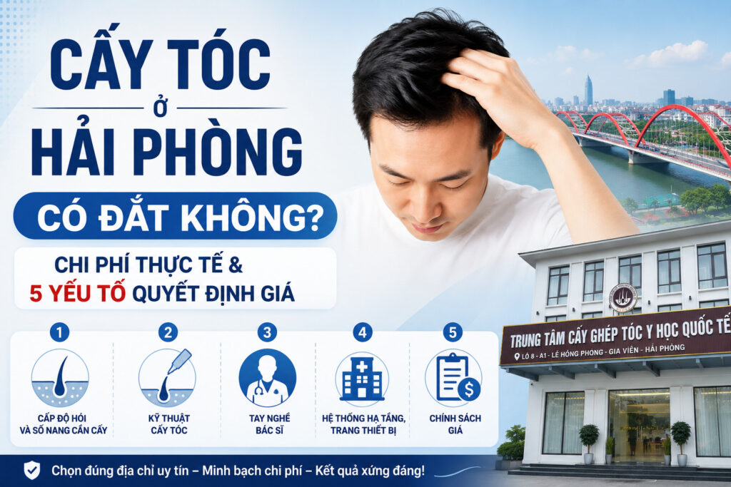 cấy tóc ở hải phòng có đắt không