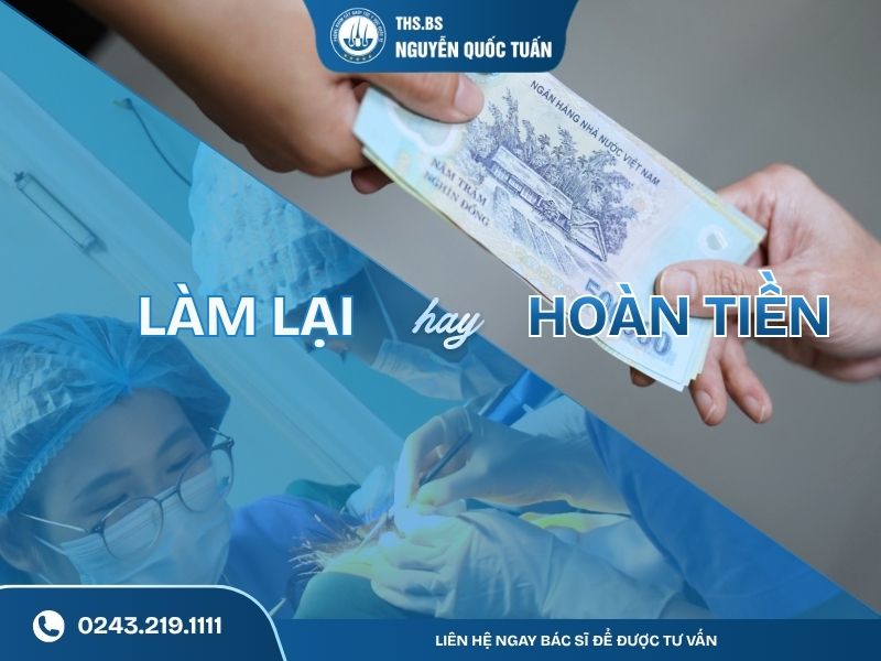  Cấy tóc không đạt kết quả: Được làm lại hay hoàn tiền? 