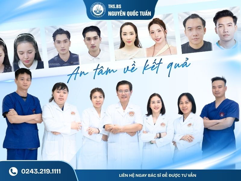 An tâm về kết quả thực hiện tại Trung Tâm Cấy Tóc Y Học Quốc Tế