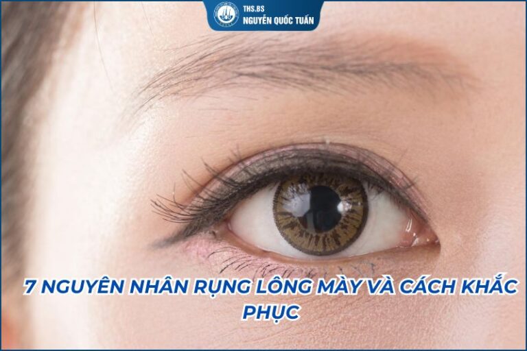 nguyên nhân lông mày rụng