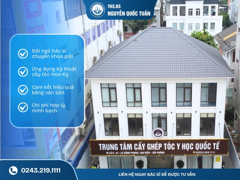 Trung tâm Cấy ghép tóc Y học Quốc tế - Hải Phòng