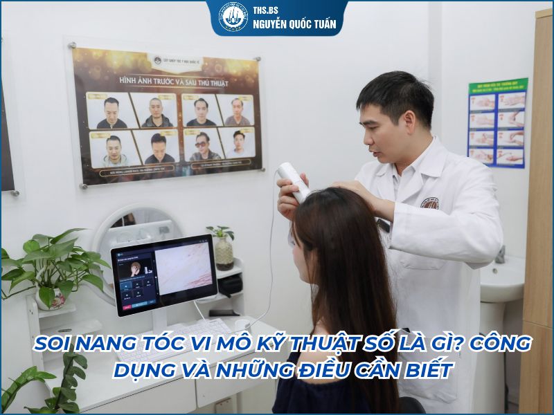 soi nang tóc kĩ thuật số