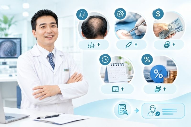 Trả góp cấy tóc mỗi tháng bao nhiêu tiền  